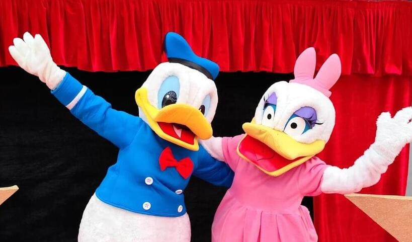 personajes fiesta infantil donald