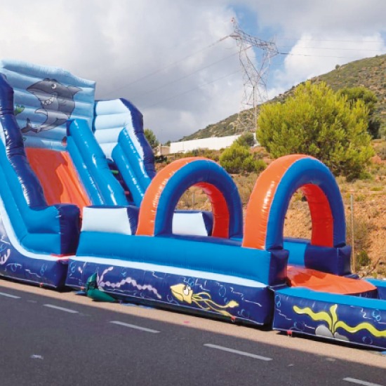 tobogan acuatico hinchable